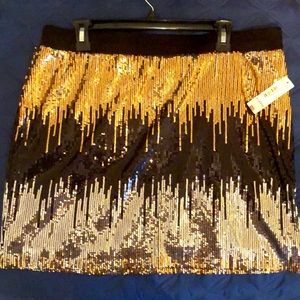 Sequin skirt